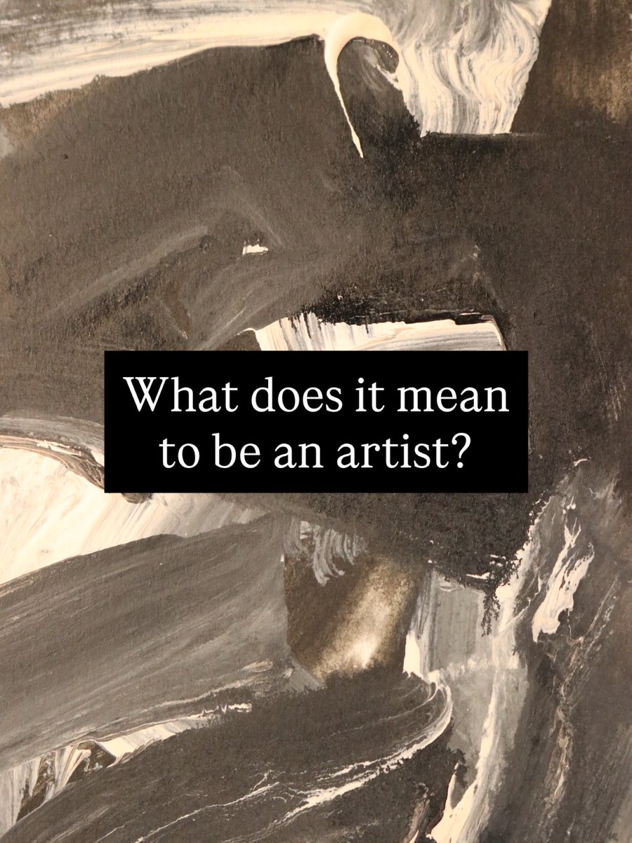 gpdsn's tweet photo. What does it mean to be an artist? https://t.co/nxUs6dRcYh