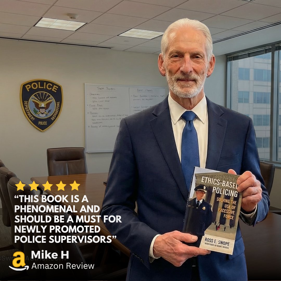 I’m truly grateful for reviews like this.

When I wrote Ethics-Based Policing, my goal was not just to address one issue, but to provide practical guidance that could strengthen leadership, accountability, and integrity across the profession.

Hearing that the principles in the