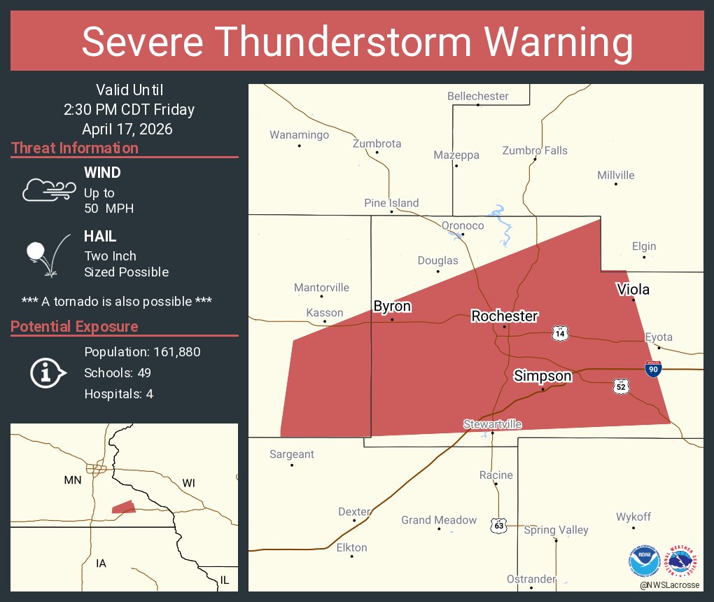 NWS La Crosse tweet media