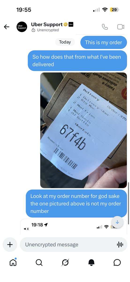 AmyWardman22792's tweet photo. Sorry @Uber_Support  it does not match are you actually having a laugh ! https://t.co/wuCZ9EYrVi