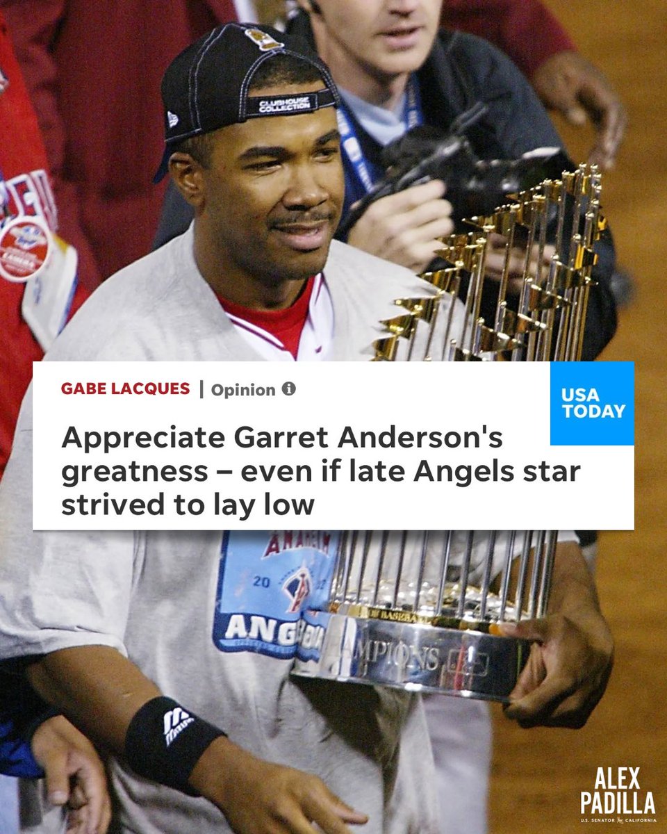 Senator Alex Padilla tweet media