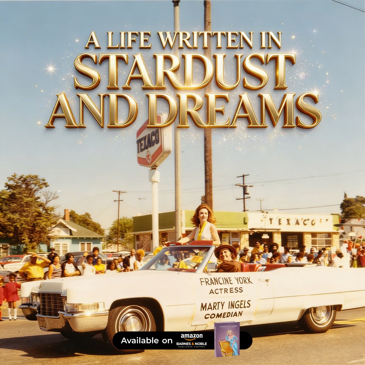 YorkTrail's tweet image. From small town beginnings to the glow of Hollywood lights, Francine York built a life filled with ambition and grace. Her journey is not just about fame, but about becoming unforgettable.
 
 Get your copy on Amazon!
amazon.com/dp/B0GGLT9TBS

#FrancineYork #Memoir #HollywoodStory