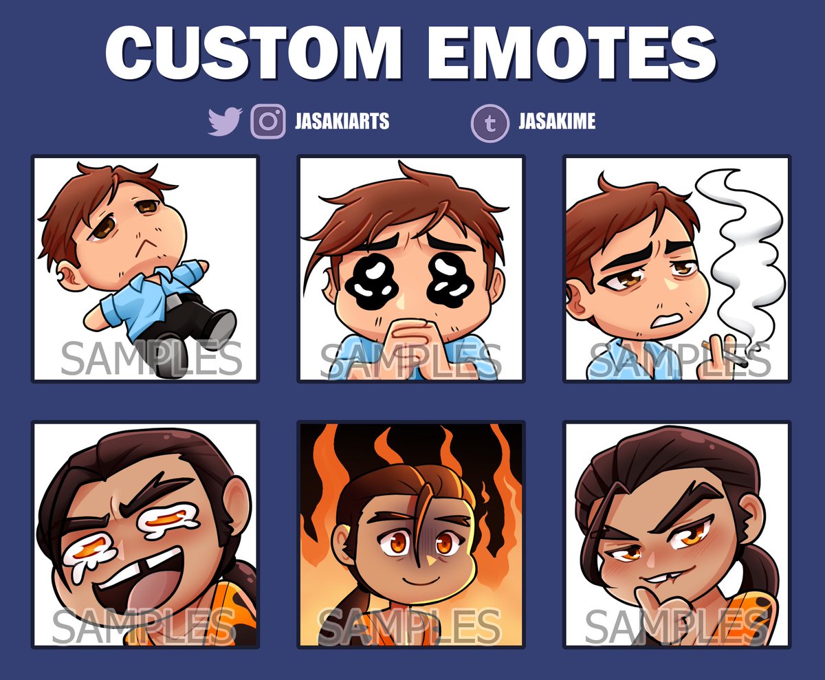 JasakiArts's tweet image. Thank you @Arczism for commissioning me! &amp;lt;3
#commission #emotes #dispatch