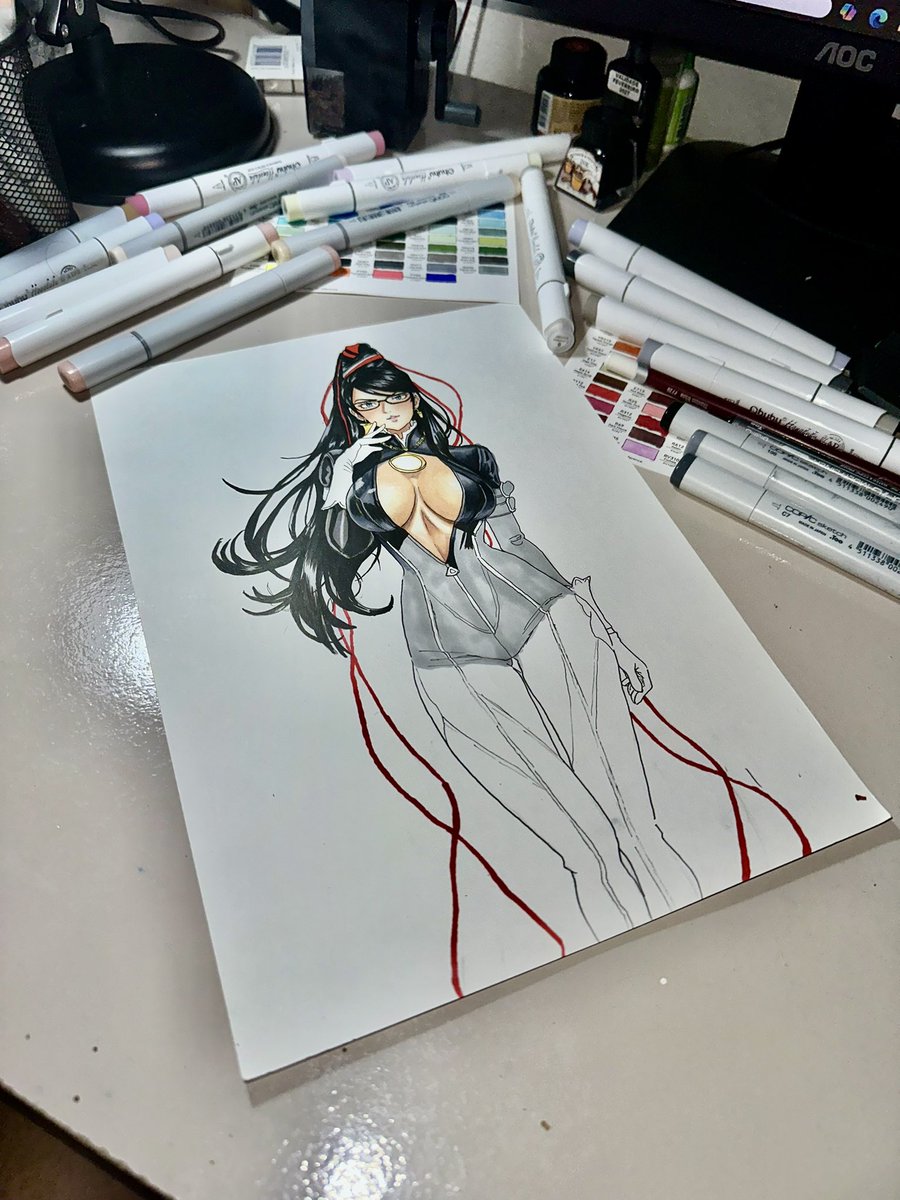 MATTEOOMEe's tweet photo. Commission piece ✨
Traditional + digital workflow.
Thanks for trusting my work!

#animeart #art #illustration #artist https://t.co/lcG0L0sh7y