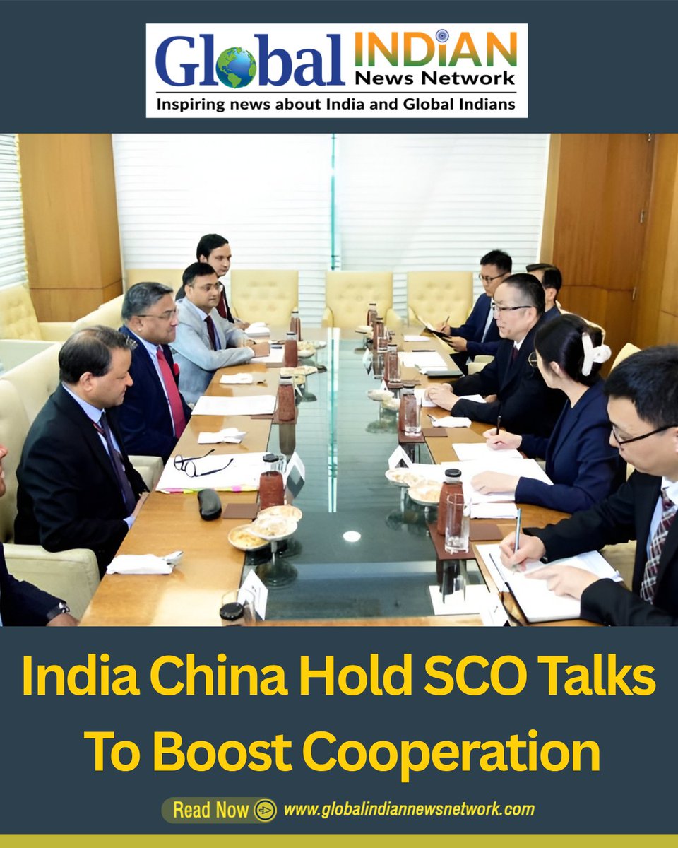 GlobalIndin's tweet image. India &amp;amp; China hold SCO talks to boost cooperation 🤝 dvmg.us/SBtQyy3 @globalindiannewsnetwork @meaindia #IndiaChina #SCO #Cooperation