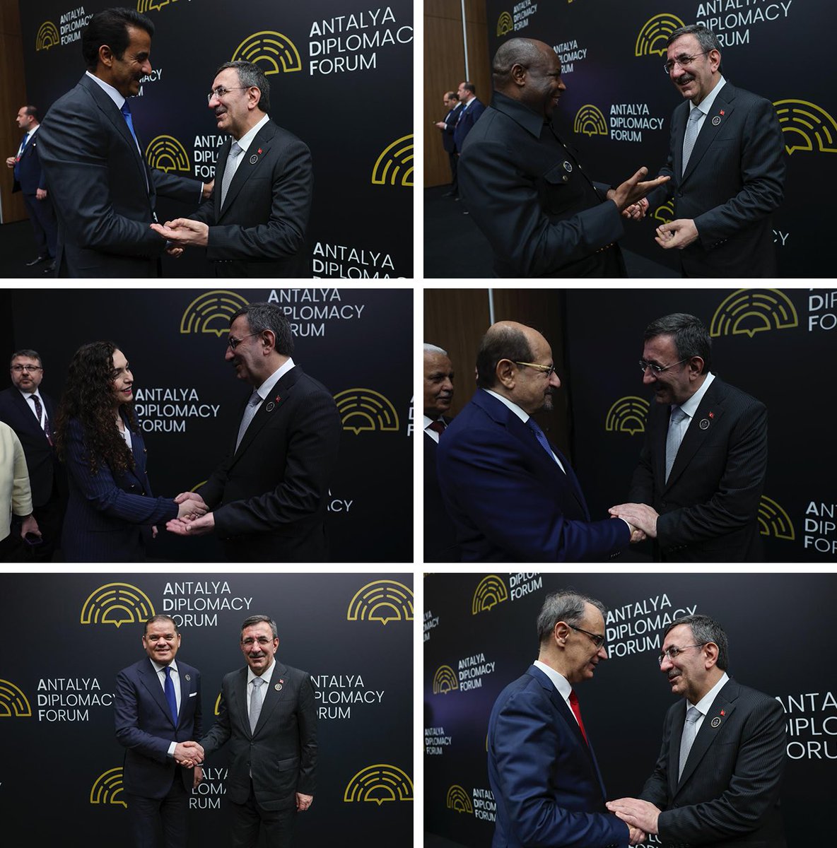 Bu yıl 5’incisini düzenlenen Antalya Diplomasi Forumu, ilk gününde devlet ve hükümet başkanları ile diplomasinin önemli temsilcilerini ağırladı. 

Hem bölgemiz hem de dünya diplomasisine katkı sağlayacak verimli görüşmeler gerçekleştirdik. 

Antalya Diplomasi Forumu’na gösterilen