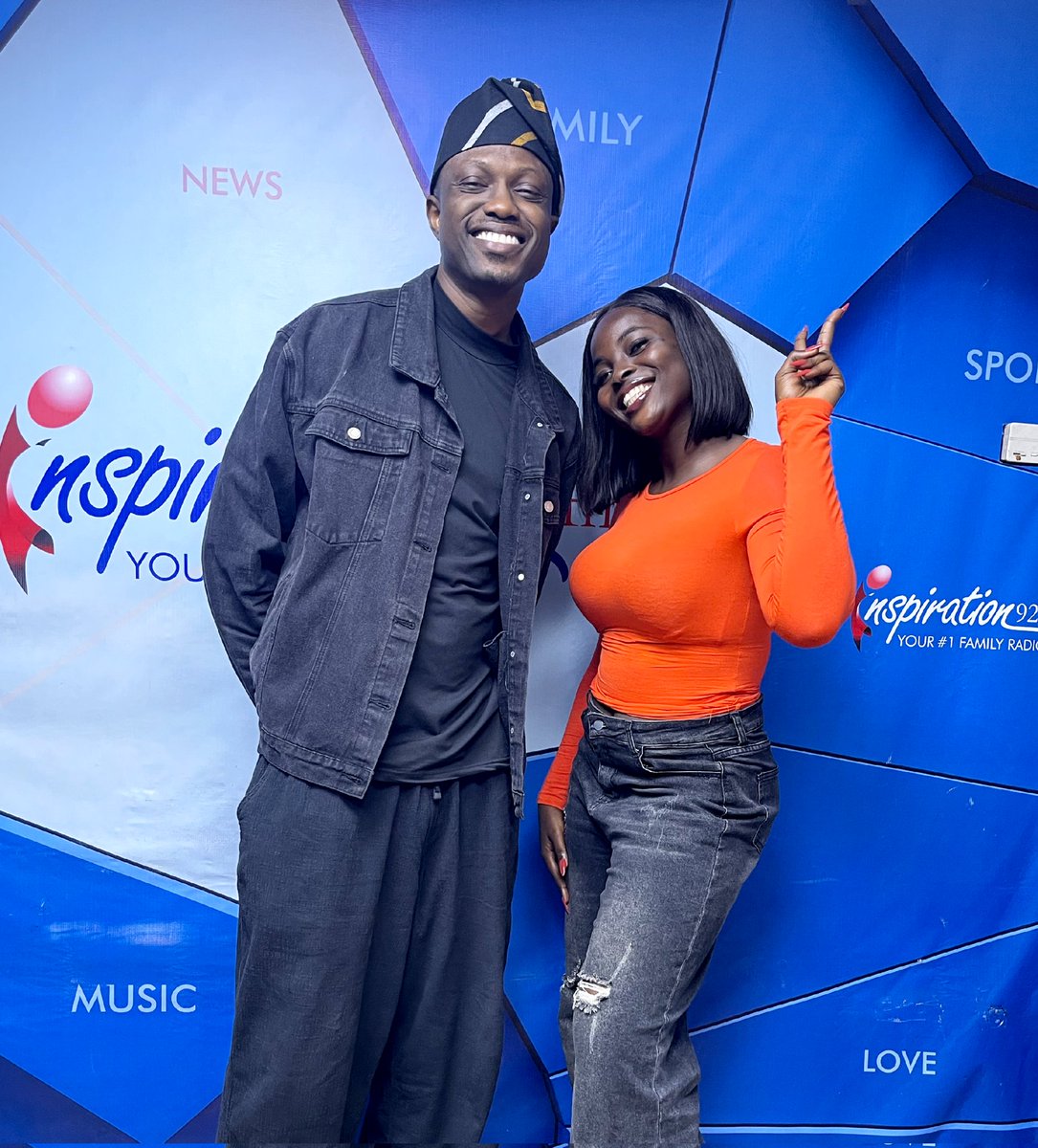 IFM923's tweet image. We had an insightful session in the studio with @VectorThaViper, discussing his new single Omí là wọ̀ rán, his journey, and the growth of young artistes 

#vector #music #afrobeats #entertainment #YourNo1FamilyRadio