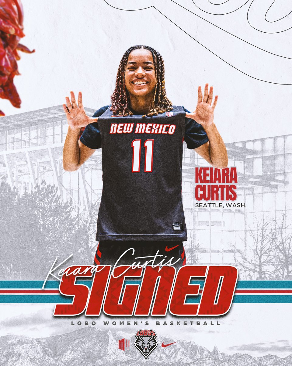 Adding another Lobo to the squad.

Welcome to UNM, Keiara Curtis.
#GoLobos