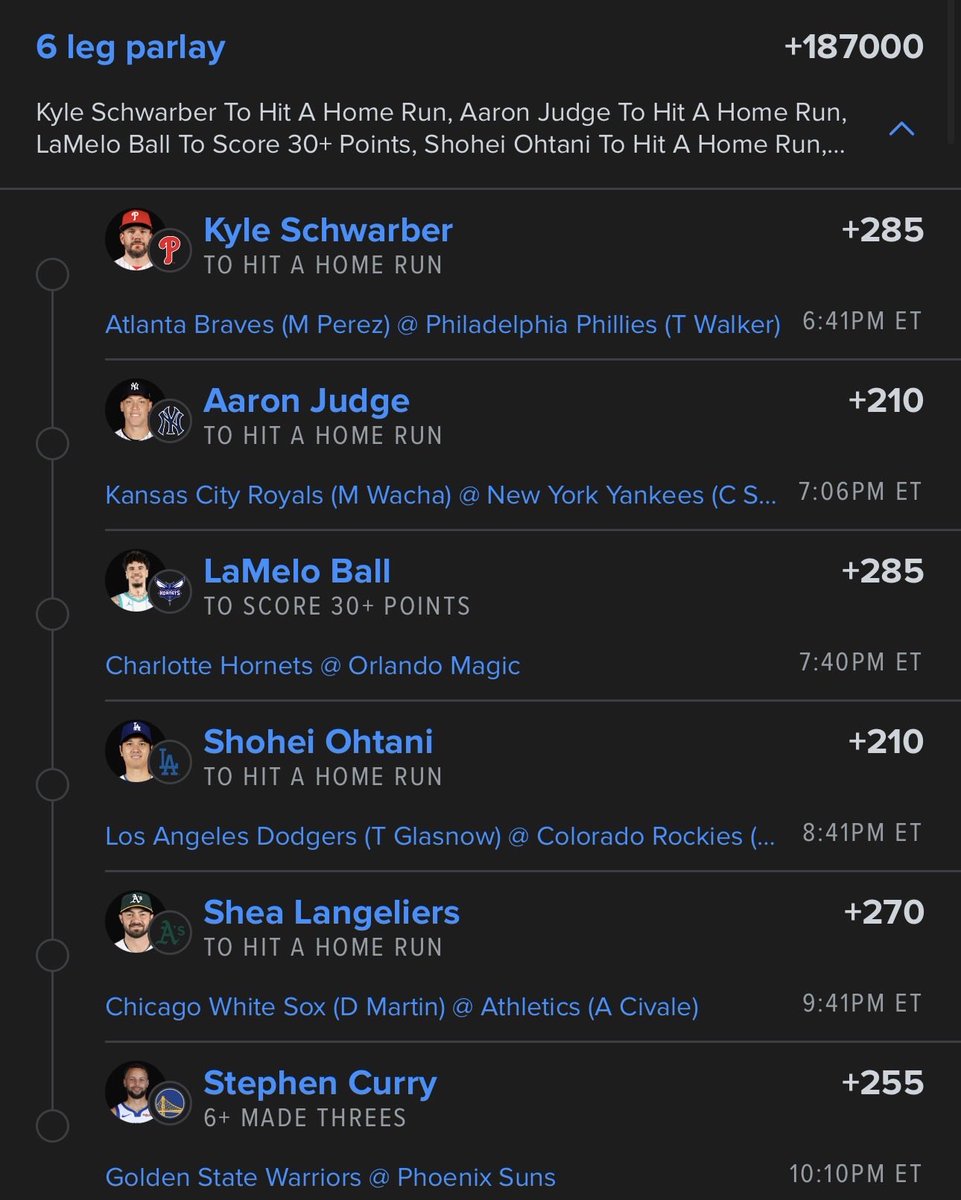JimmyBeCookin's tweet photo. MLB x NBA Lotto https://t.co/wfbkmysqXk