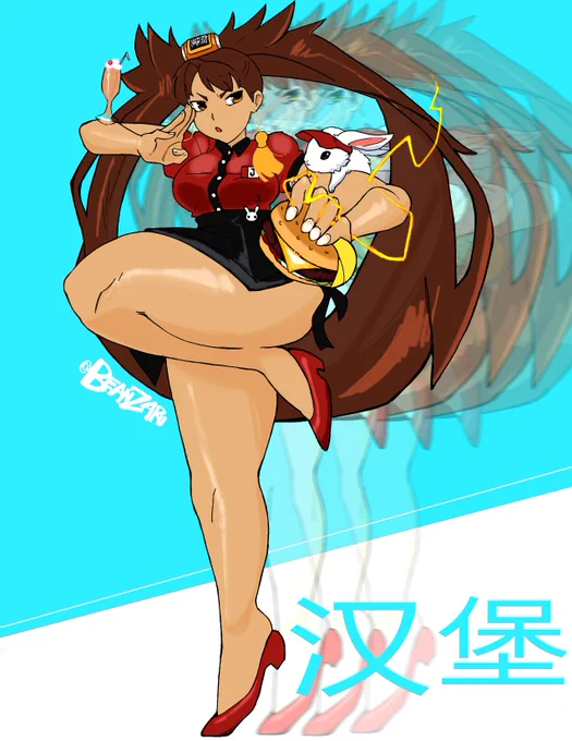 I DREW THAT CHINESE LADYYY!! I got to be a part of this wonderful collab and it was perfectly timed with Jam's release!