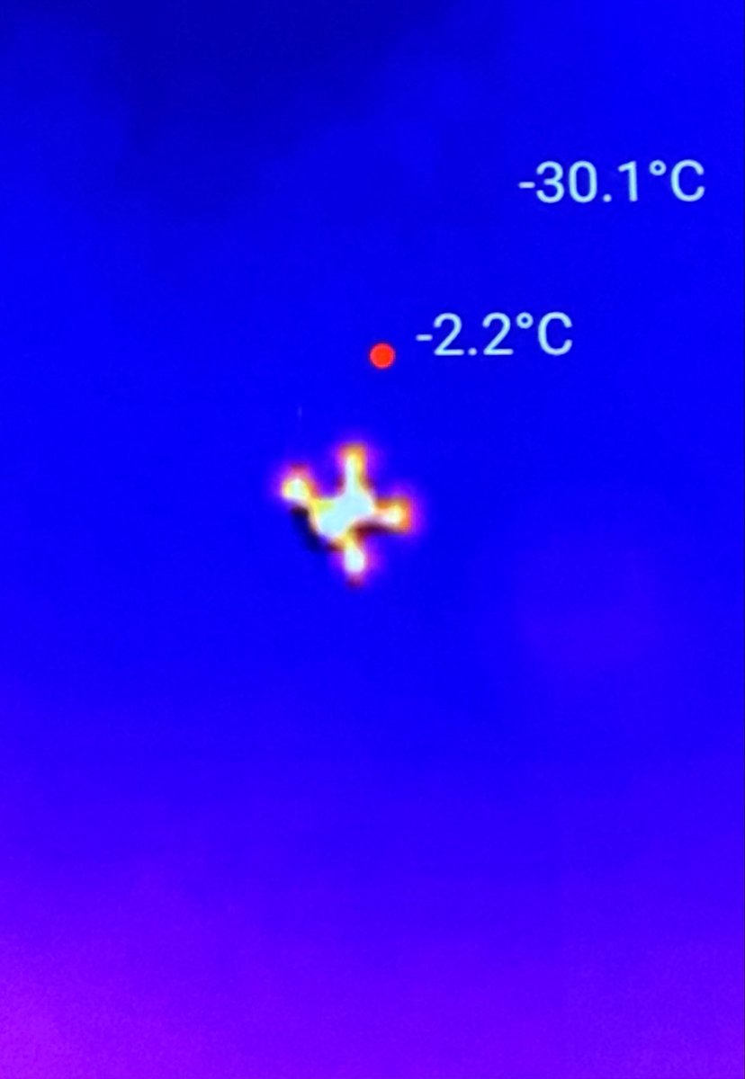 UK_Daniel_Card's tweet image. This stands out loads up to about 75 meters at this range (and in these conditions)…. (Photo was not at 75m at this point)

#infrared #drones #nodrone