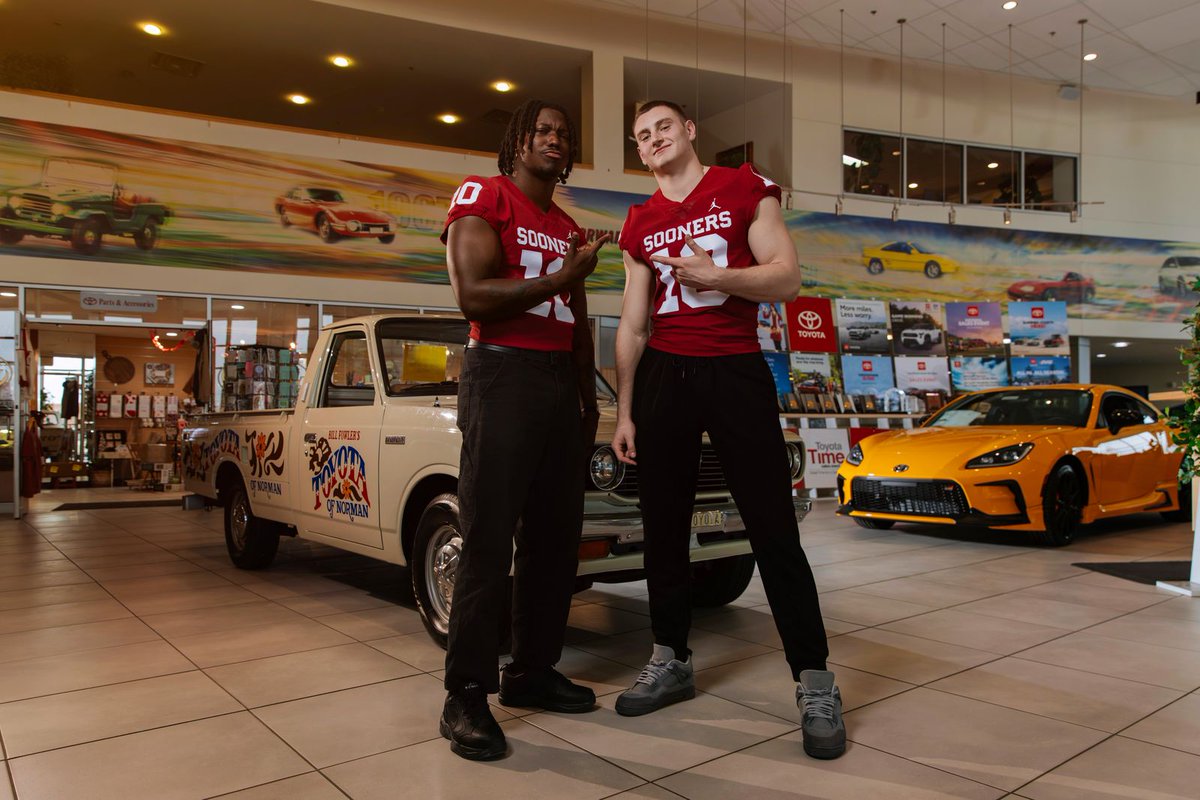 FowlerToyota's tweet image. Nothing Like OU Football 😤 BOOMER 🏈 Spring Game Tomorrow 🔥 #Fowler #FowlerAuto #OU #SpringGame #FowlerToyota