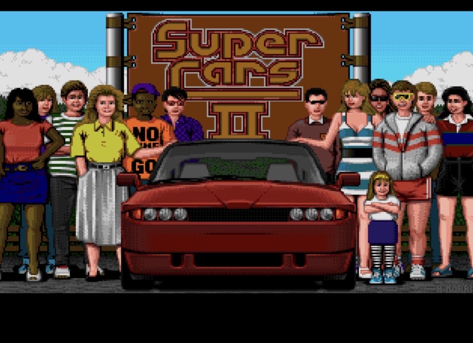 mjbsees's tweet image. Supercars II on the #Amiga 500 - it’s lived rent-free in my head for decades