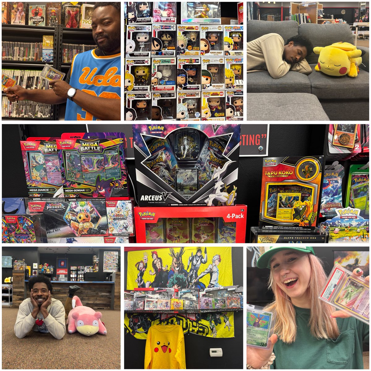PapiisCards's tweet image. Come on down and vibe with us and our dope selection of collectibles 😎😏
#Papiis #grandrapids #fypシ #pokemon #funkopops #baseballcards