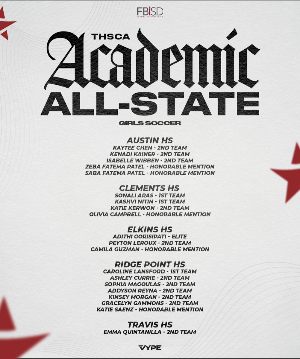 ElkinsGirls's tweet photo. Congratulations again to our super scholars.    Special congratulations to Adithi Gorisipati on being named the only 👀 student-athlete to the ELITE Team. Amazing accomplishment.  GD2BAK ⚔ https://t.co/5UEHGr1BPO