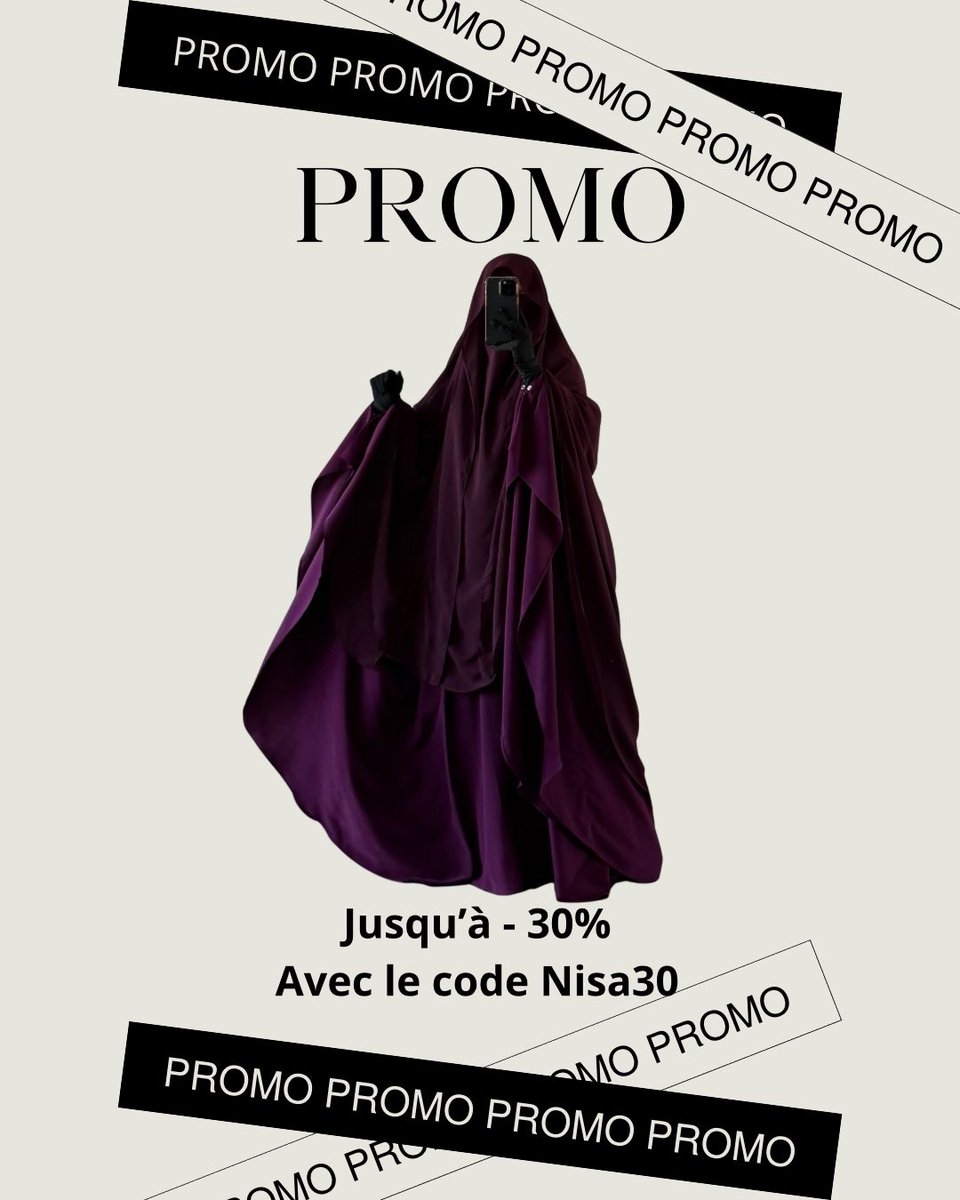 ✨ Ce soir, on vous gâte (encore) 👀

On fait de la place pour notre nouvelle collection + on prépare de belles surprises pour Aïd Al-Adha… mais surtout, on voulait juste vous dire merci 🫶🏼

Des tenues de Queens à petit prix, c’est ce soir ou jamais 👑