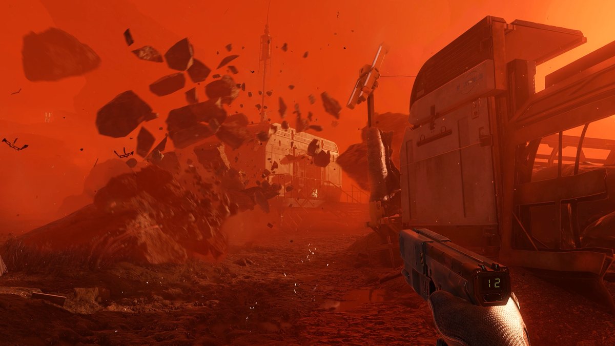 The 'Deathstorm' 
A planet-wide, seasonal atmospheric cataclysm has torn through the colony
Seek shelter, learn to survive
Hurricane force winds are tearing the world apart
// Wishlist now: reb.to/WishlistADS