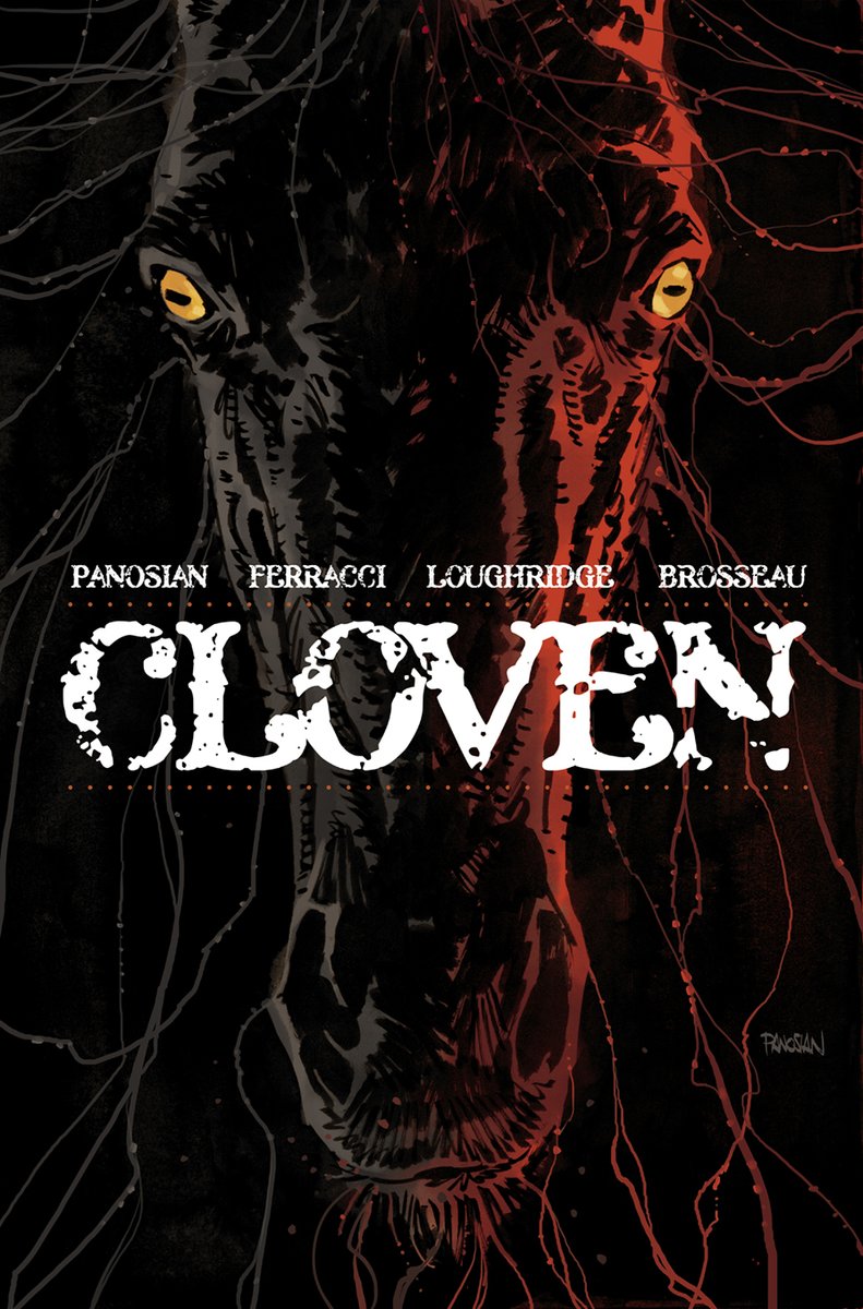 urbanbarbarian's tweet photo. So EXCITED about this new Gothic Western Horror series - CLOVEN!  I've been working on this for about seven years now!  It's incredible to see it all come together!  Covers by me, @TravisCharest  Chiarello, @beckycloonan @ThatJPhillips ! from @MadCaveStudios https://t.co/Pnw0yiPcZU