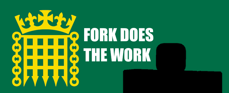 Sec_Fork's tweet photo. DraggedFork is the only person running tonight that is qualified to do what is necessary to support the Speaker of the House of Commons and his Deputy! https://t.co/b9pAhvhSYk