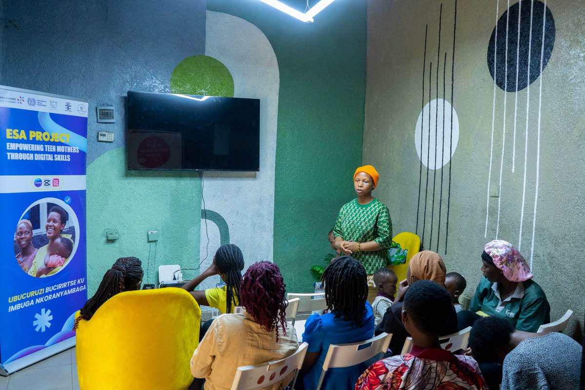 ejoyouthecho's tweet image. Last week at ESA 
CapCut recap, exporting &amp;amp; social media posting.
From learning to sharing @sayecompany @RISARwanda @RwandaICT @ilodaressalaam @rwictchamber 

#EYE #ESAproject