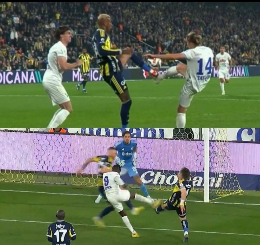 Haramzedeler...
Rizeye verilmeyen aynı pozisyon Fener'e penaltı verildi.

Yazıklar olsun. <a href="/TFF_Org/">TFF</a> 
#FBvRİZ 
#FBvÇRZ