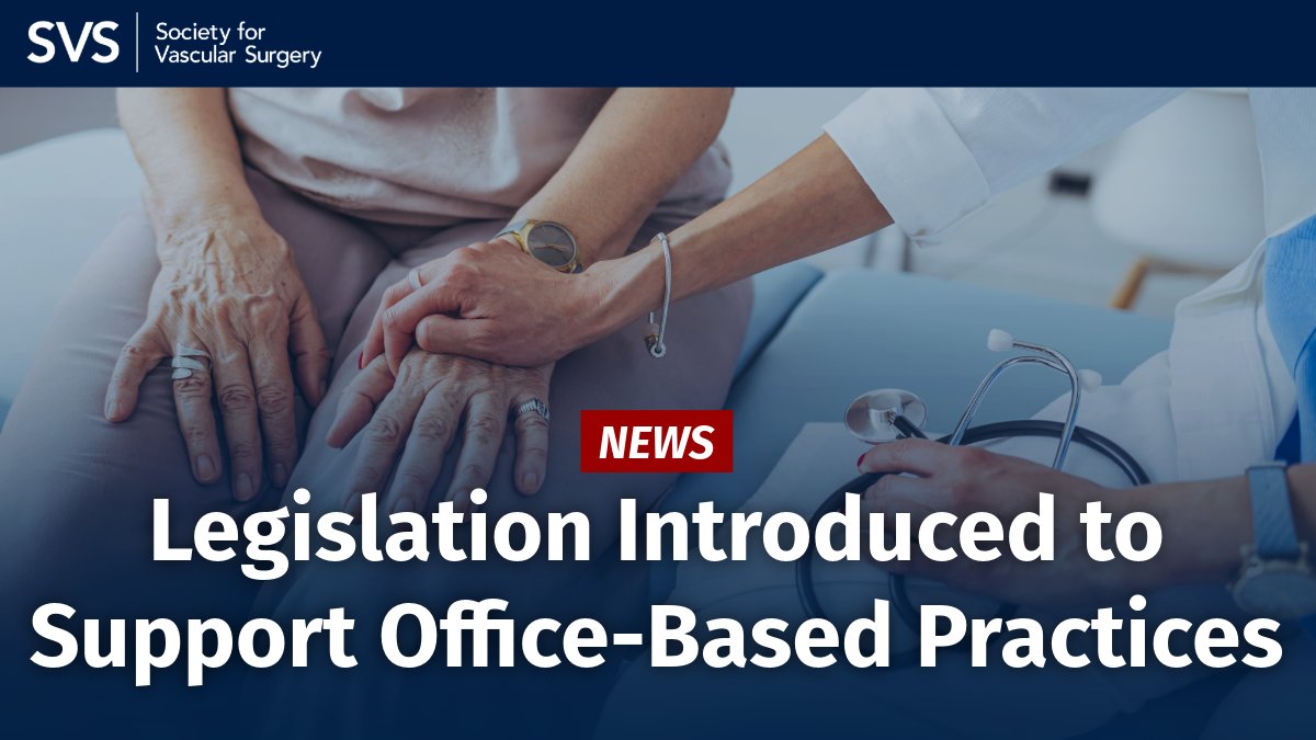 VascularSVS's tweet image. SVS Members, please take two minutes to contact your U.S. Representative in support of H.R. 7863, the Promoting Fairness for Medicare Providers Act of 2026.
 
👉 Contact them here: ow.ly/9jRn50YLkTj 
🏛️ Learn more: ow.ly/erzc50YLkTl 

#VascSurg #HealthPolicy #Medicare