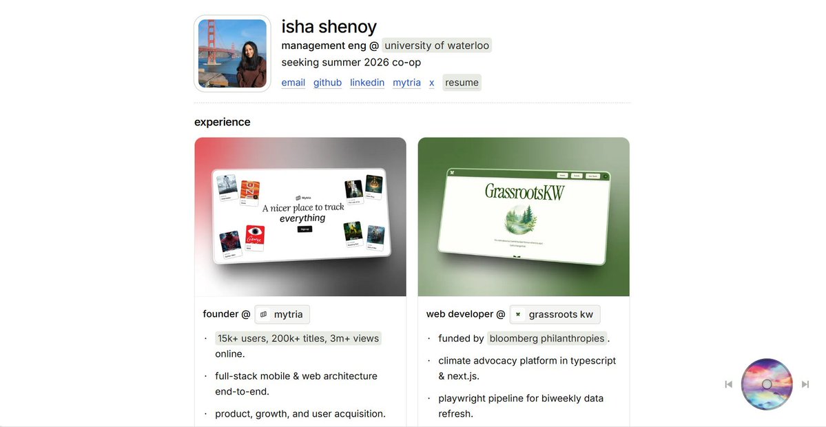 ichiberries's tweet image. did over my portfolio again
check it out!

#portfolio #redesign