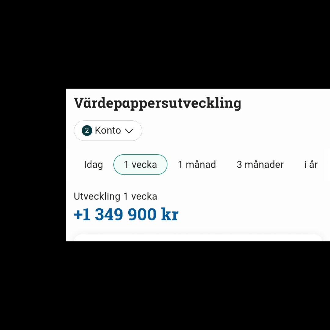 SunFlowerTuna's tweet image. Fire vecka 🎇🍾😳😎

#evolution 
#finanstwitter