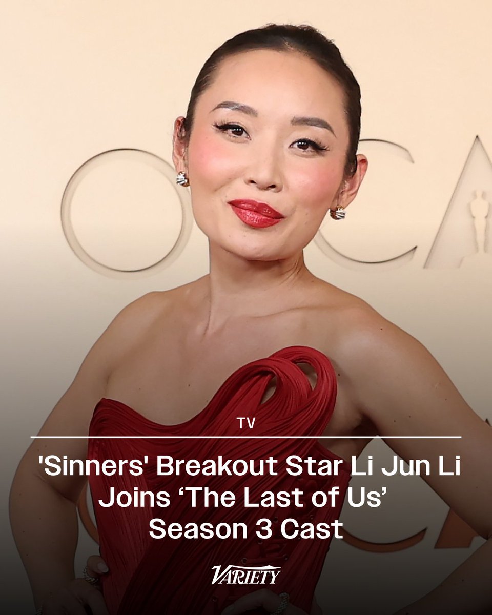 Variety's tweet photo. EXCLUSIVE: “Sinners” star Li Jun Li has joined “The Last of Us” Season 3 as Miriam, the mother of Lev and Yara.

https://t.co/jg4cJ2JQlx https://t.co/StySxh2tev