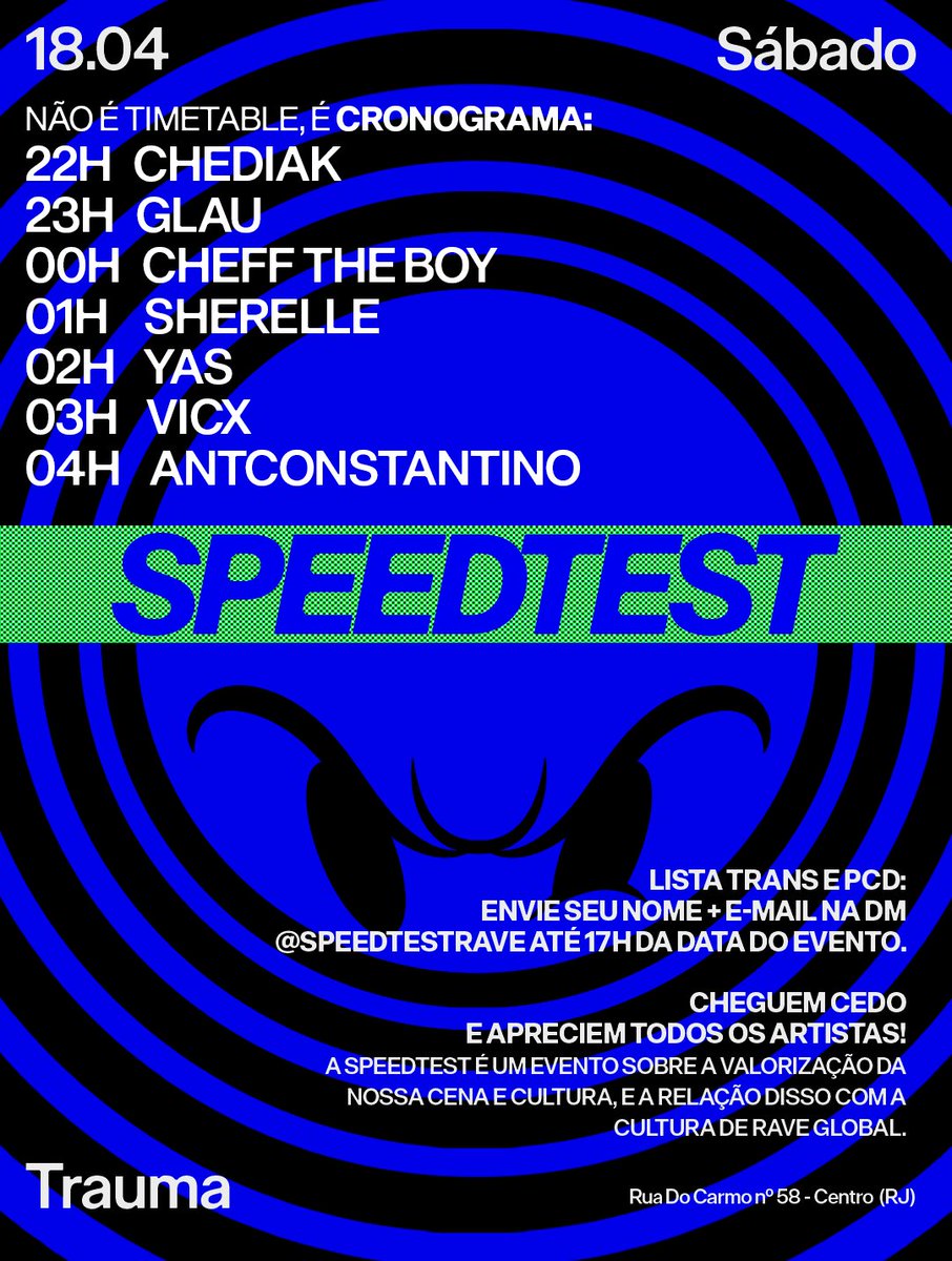 SPEEDTEST RAVE tweet media