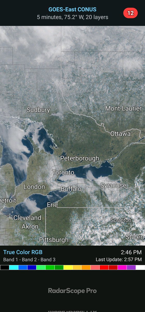 WxOntario1's tweet image. Beauty of a Spring day out there across Southern #Ontario!

Widespread temps in the upper teens/ near 20C

SE wind keeping parts of the shorelines and West #GTA a tad cooler

Mainly sunny skies with some passing clouds 

Enjoy, more rain arrives tomorrow then risk of snow Sunday