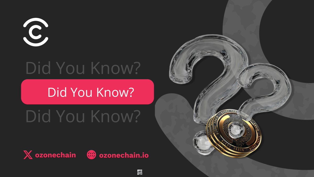 OZONE CHAIN tweet media