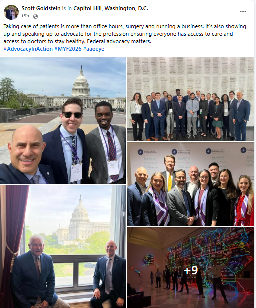 American Academy of Ophthalmology tweet media