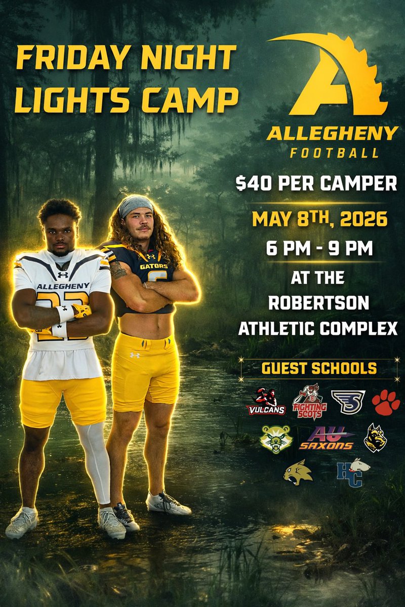 Allegheny Football tweet media