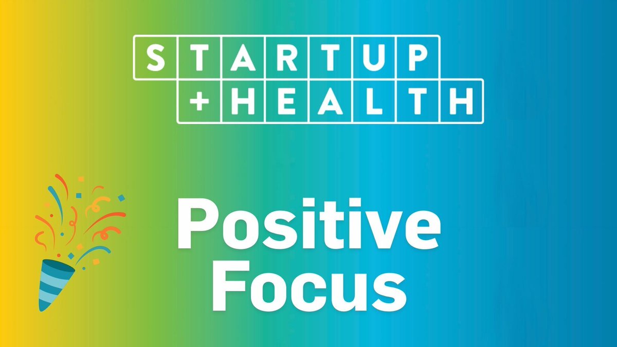 startuphealth's tweet image. 👏👏 StartUp Health community members making waves this week. 

#HealthTransformer #HealthMoonshot #DigitalHealth #MedTech #WomenInHealth #HealthInnovation

🧵  ⤵️