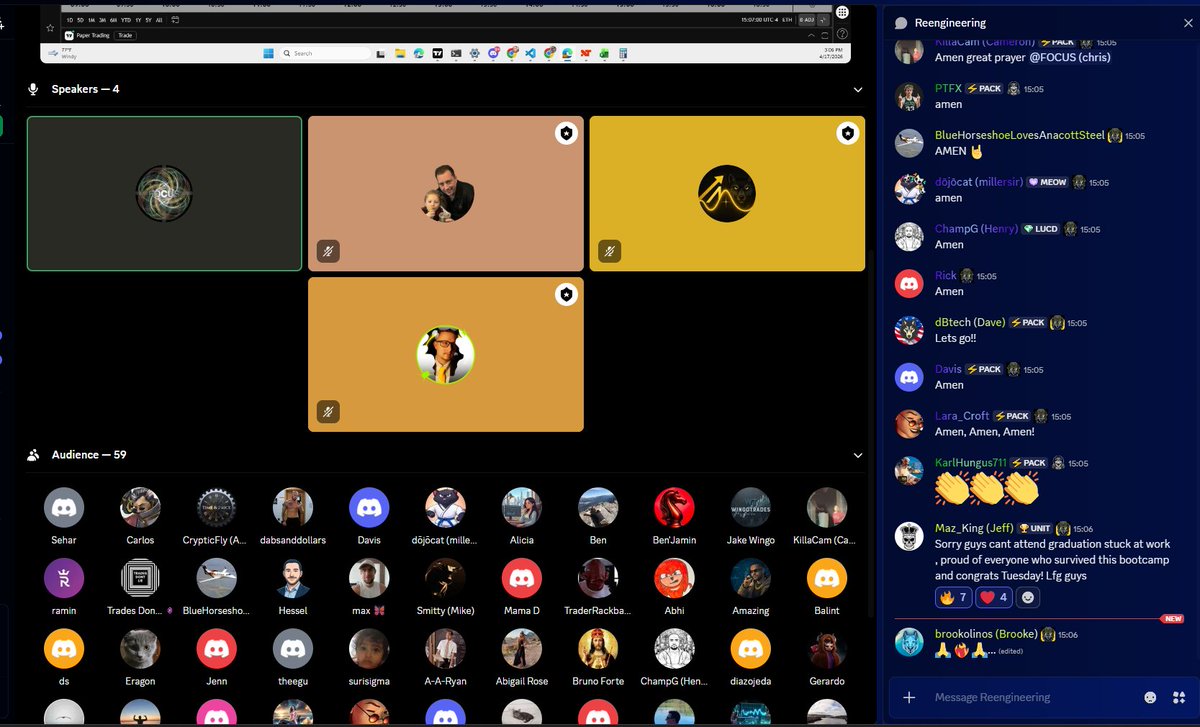 Today is a special day. 

Today is a day over 100 students graduates.

They went through 3 months of extremely different, difficult, and unique perspectives most aren't used to when engaging with the intraday markets

The fact my buddy and I <a href="/DailyProfilerCo/">The Daily Profiler</a>  every quarter get to