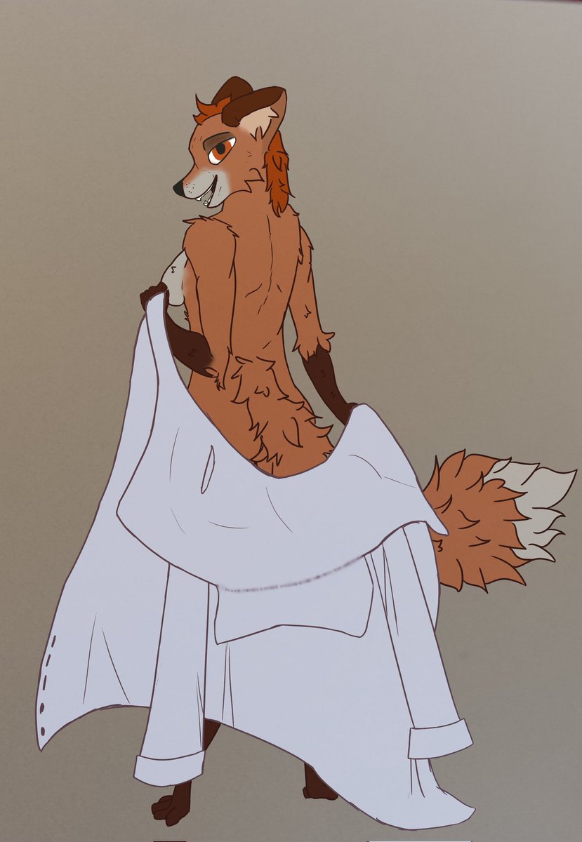 I'm alive. Here's a fox. Uncensored alt is... uh... somewhere maybe, gl finding it. And there I go for another couple of weeks