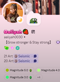 Today Poker night I got only rank 47, but I found out another good news~ 💗
Thanks for <a href="/SeismicSys/">Seismic</a> team 
Magnitude 5.0 looks good 💕