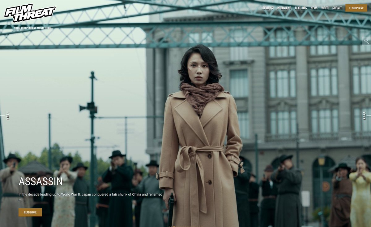 FilmThreat's tweet image. "A gangster named Hu in Shanghai hires Zhang Mubai and his team of hit men to take out the commander of the Japanese battalion…" Benjamin Franz tries to outwit Assassin.
filmthreat.com/reviews/assass… #SupportIndieFilm #Assassin #Action