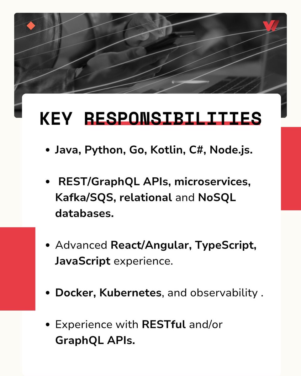 wizelineglobal's tweet image. We’re hiring a #TechDirector in Guadalajara 🇲🇽 Lead the future of #HealthTech &amp;amp; AI-native solutions. 

If you master distributed systems and AI-driven engineering, let’s build the future together. 

 🔗 Apply: ow.ly/1UXw50YLlTf 

#Wizeline #AI #Hiring #GDL