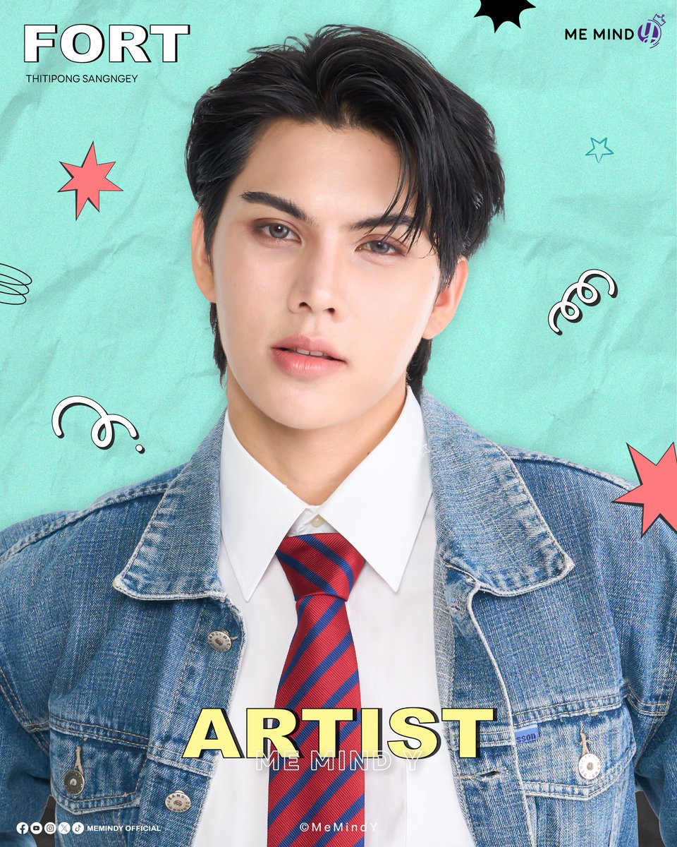MemindyOfficial's tweet image. ｡･:*˚:✧｡ 𝐌𝐞 𝐌𝐢𝐧𝐝 𝐘 𝐀𝐫𝐭𝐢𝐬𝐭𝐬 𝟐𝟎𝟐𝟔 ｡✧:˚*:･｡

ฟอร์ด - ฐิติพงศ์ เซ่งง่าย
Fort - Thitipong Sangngey

Instagram : fortfts
X : @fort_fts 
TikTok : fortfts

#FortFTS #ComeFortZon
#MeMindY