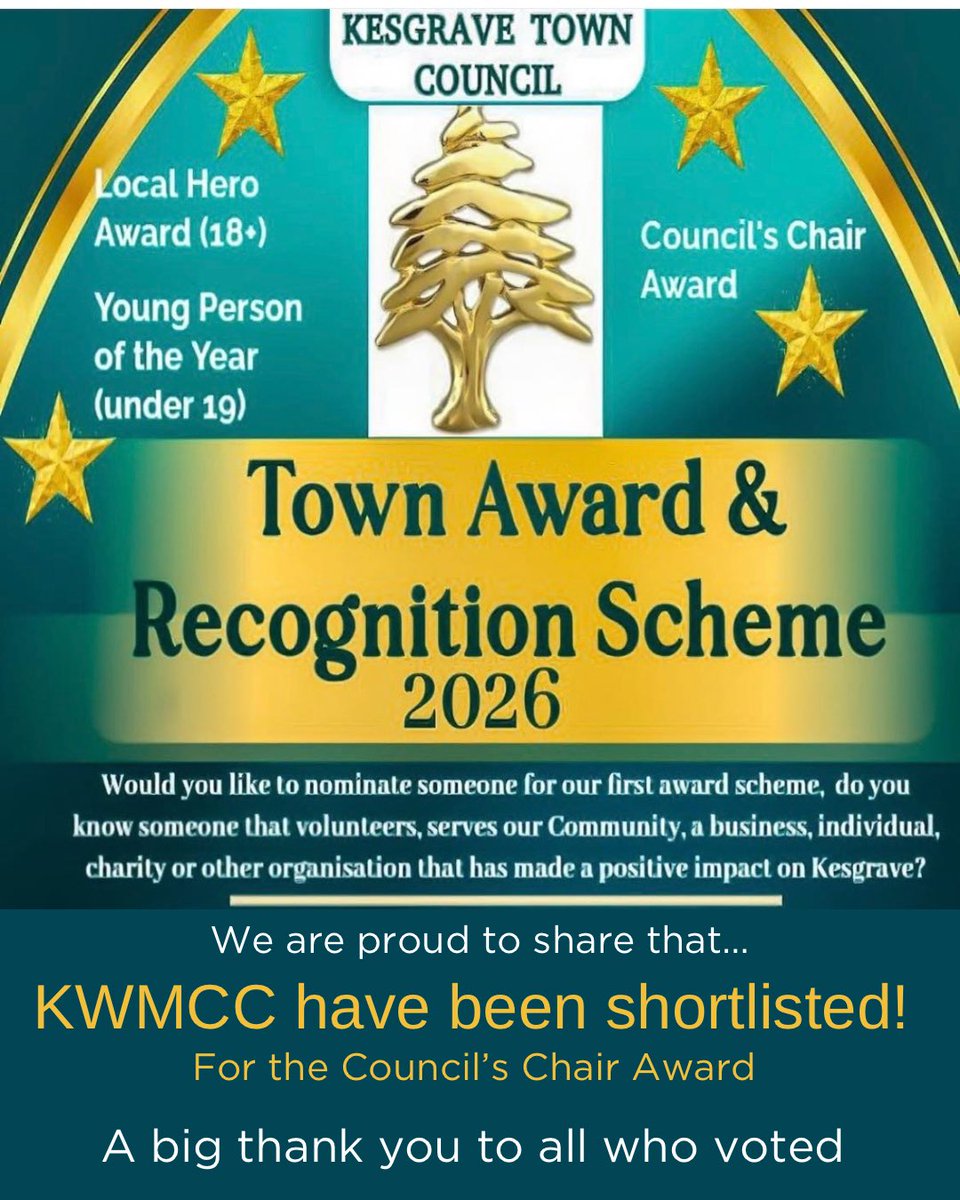 Kesgrave Community and Conference Centre (KWMCC) tweet media