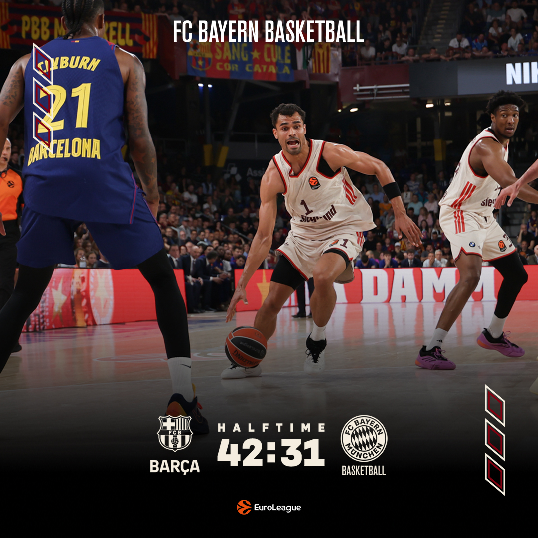 FCBBasketball's tweet photo. Not our best half... Come on, guys!
#FCBB #BARBAY #EuroLeague (c) Stickel https://t.co/bGt5XA7oEF