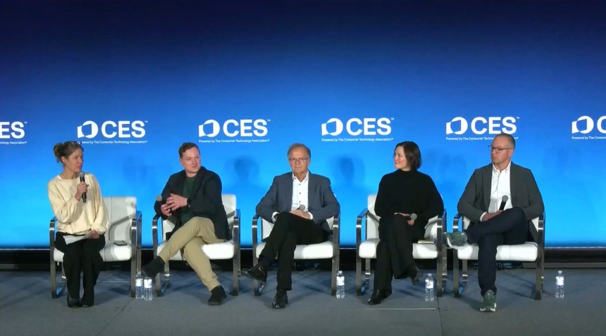 CES tweet media