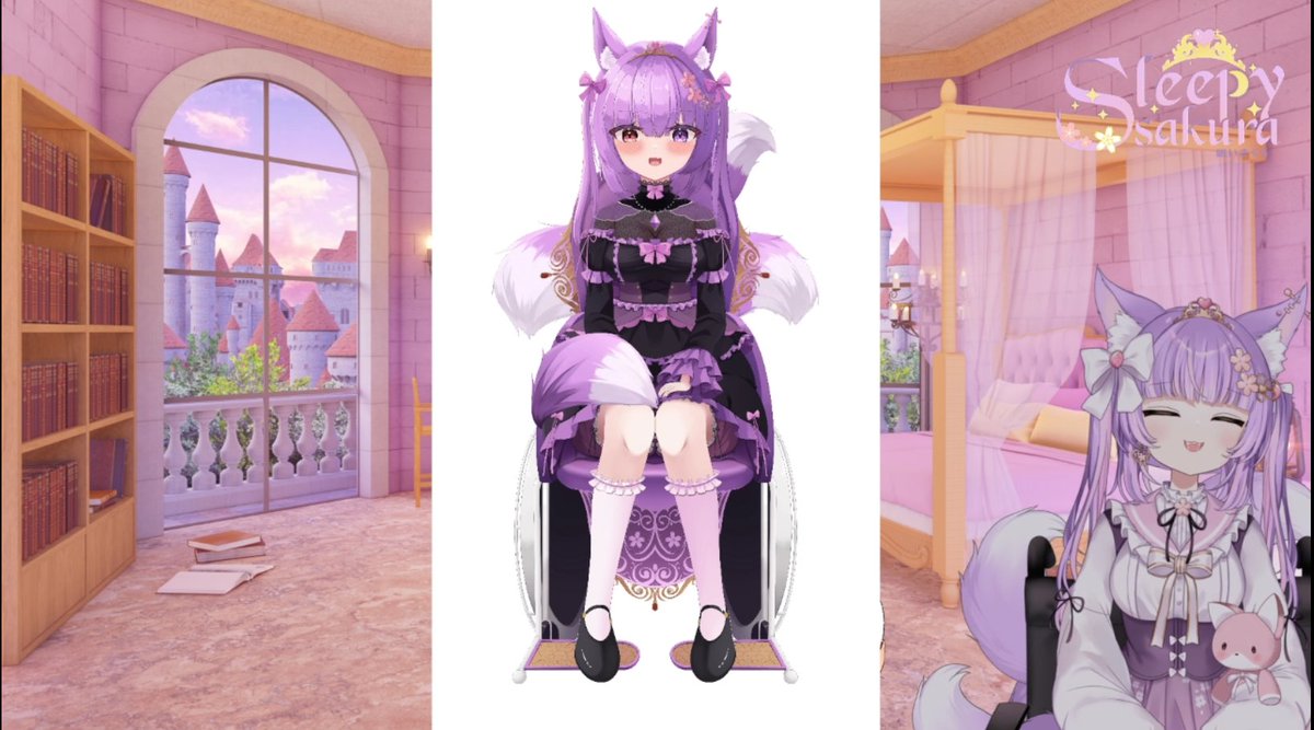 Sleepy Sakura, Princess of Fluffiness! tweet media