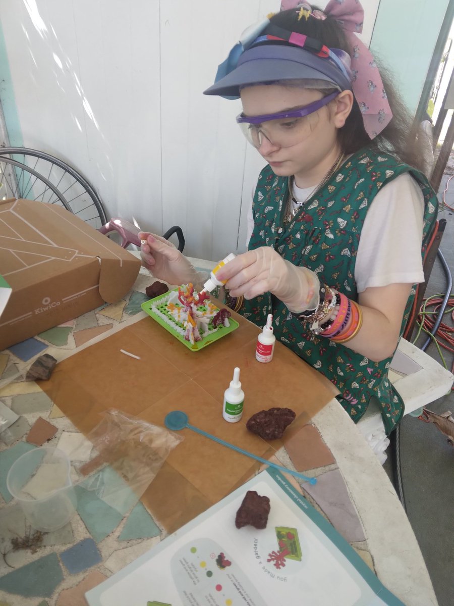 Williamsul1234's tweet image. #scienceproject  Friday science project  with the girl.