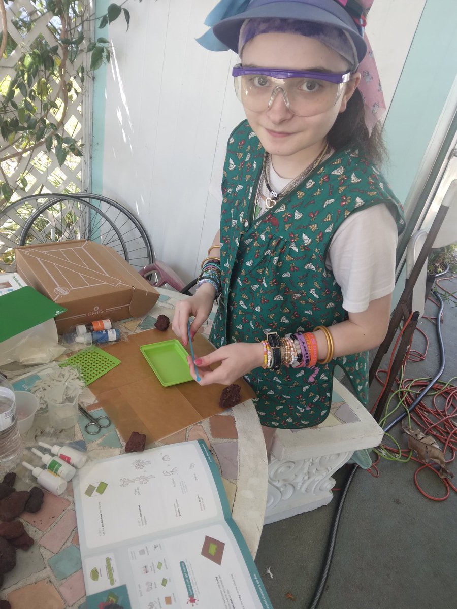 Williamsul1234's tweet image. #scienceproject  Friday science project  with the girl.