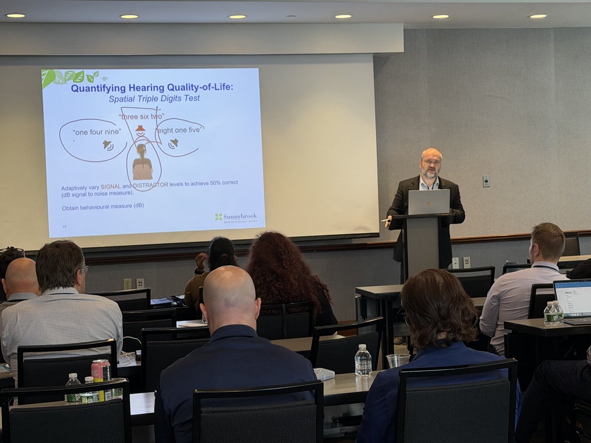 SoterixMedical's tweet image. Andrew Dimitrijevic, PhD (Research Director, Cochlear Implant Program, Sunnybrook Health Sciences Centre and Associate Professor, University of Toronto) shares “EEG Insights: Real-time Multimodal Gamified Neurofeedback in Cochlear Implant Users.” #Neurofeedback #EEG #ANNTW26