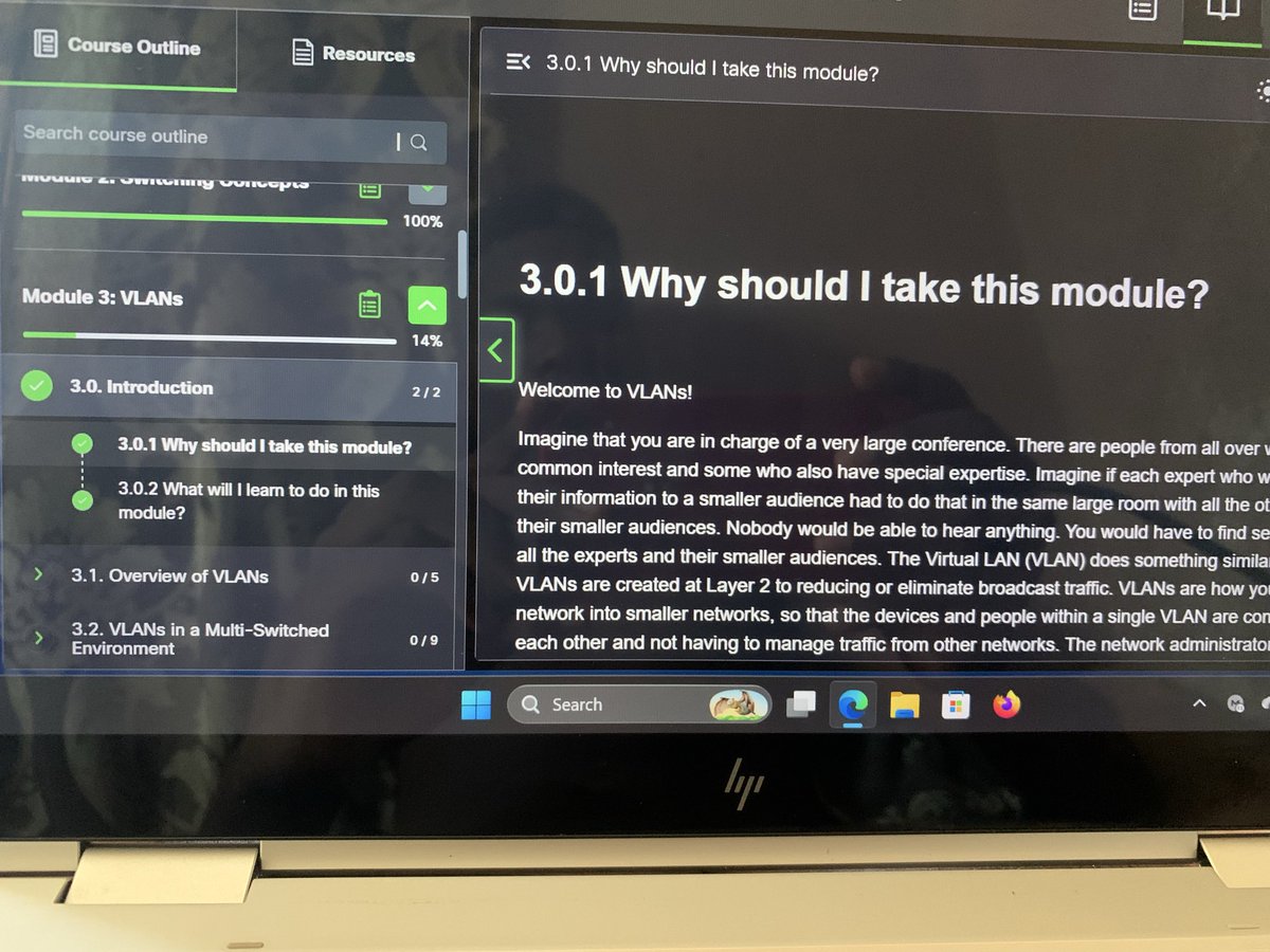 DefendWithFelix's tweet image. Day 17 of #30DaysOfSOC ✅
Completed Module 3 of CCNA 2 today.
🌐 VLANs  Virtual Local Area Networks
Understanding how networks are segmented is key to understanding how attackers move laterally. 🔍
#SecFelix #CyberSecurity #BlueTeam #SOCAnalyst #CCNA #Networking @malik_cybersec