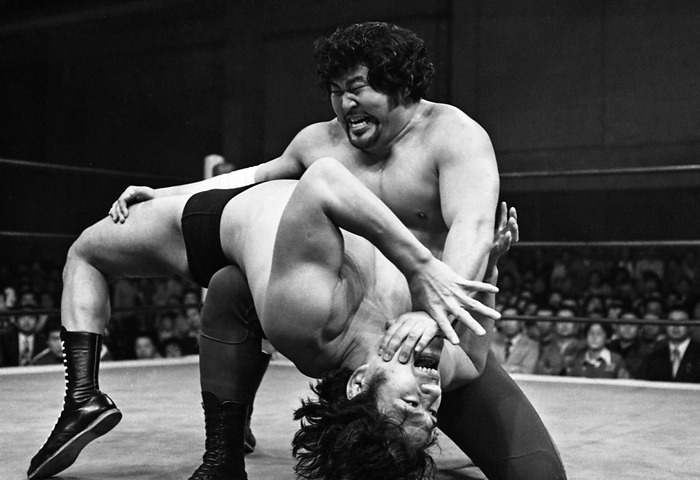 OnThisDay in 1975: New Japan: Fussa Civic Gymnasium, Fussa, Tokyo: Masa  Saito punished Antonio Inoki with a backbreaker during the 2nd World  League. Inoki fought through it and beat Saito with the